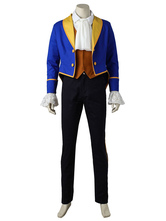 Halloween Costume Carnevale Disney Prince cosplay costume Film uomo cappotto&pantaloni&gilet&sciarpa&camicia