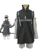 Nier: Automata Cosplay costume cotone Gioco set Guardia polso&maglietta con scollo rotondo&con tracolla&guanti&top&pantaloncini&mascherina per occhi 