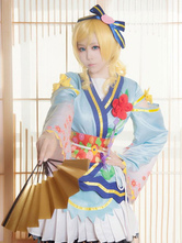 Love Live Ayase Eli Kimono Dance Dress Cosplay Costume