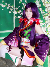 Halloween Disfraz Carnaval Love Live Tojo Nozomi Kimono Dance Dress Disfraz de Cosplay Carnaval