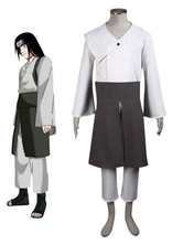 Japanese Anime Cosplay Naruto Hyuga Neji 3 Pieces Cosplay Costume