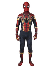 Spider Man Costume de cosplay Combinaison de Spiderman Peter Parker dans le film Avengers 3 Infinity War Halloween