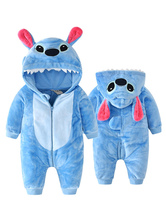 Unisex-Baby Flanell Strampler Tier Strampler Pyjamas Outfits Anzug