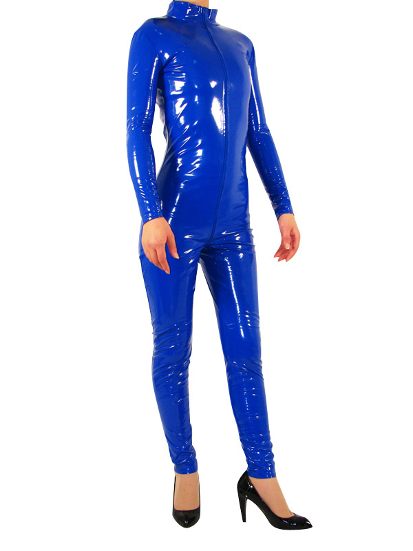 Quality Royal Blue Women's PVC Clothes