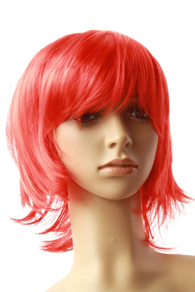 parrucca rossa corta