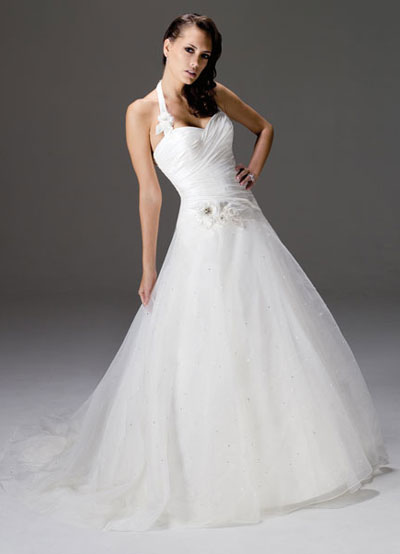 vestido de novia de raso bordado rebordear vestido de novia