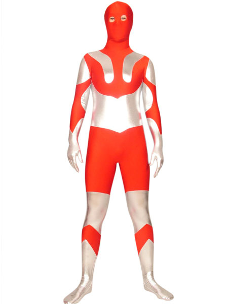 Halloween Ultraman Zentai Suit Lycra Spandex Super Hero Full
