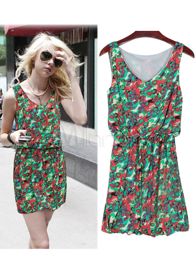 vestido estilo havaiano