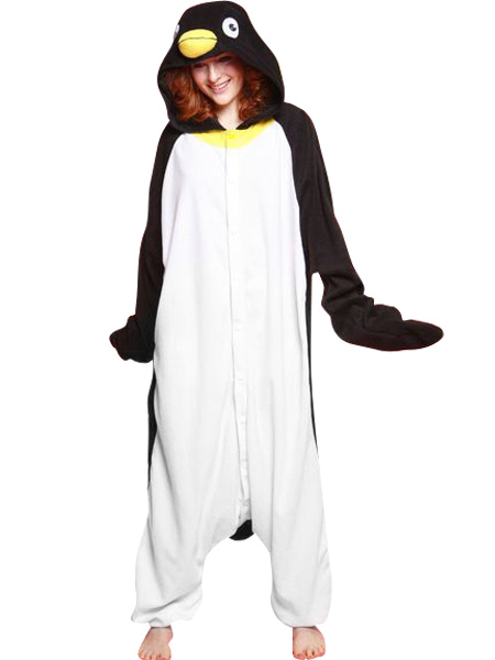 na school Bachelor opleiding Tonen Kigurumi Pajamas Penguin Onesie For Adult Cotton Animal Costume -  Costumeslive.com