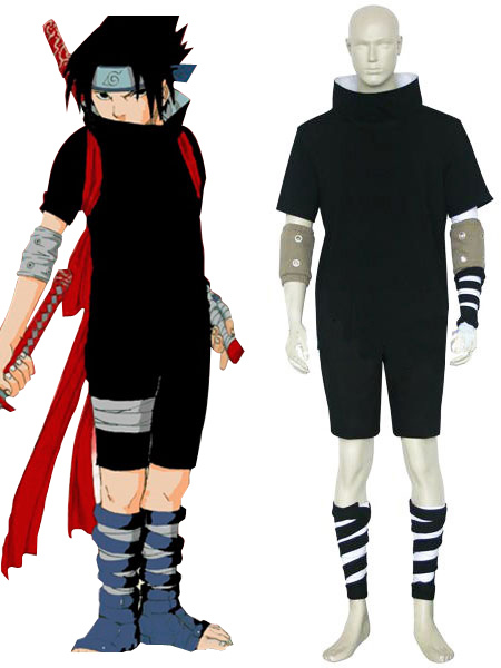 roupinha pet fantasia cosplay anime sasuke naruto shippuden