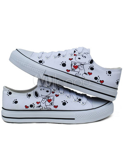 snoopy canvas shoes