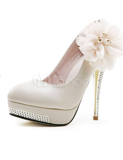 platform flower shoes