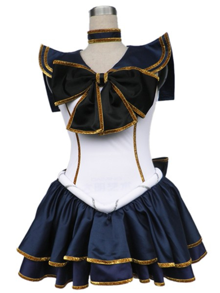 Halloween Sailor Moon Disfraz Cosplay Plutón Setsuna Meio personalizado hecho cualquier tamaño