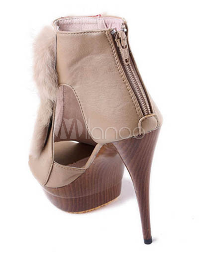 khaki canvas pumps