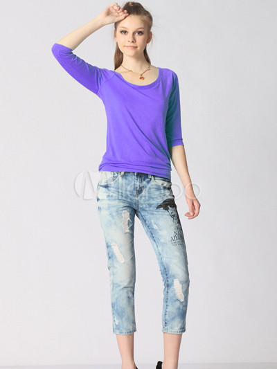 100 cotton jeans women's uk