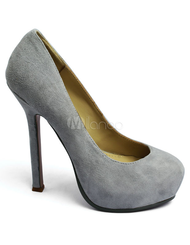 light grey heels shoes