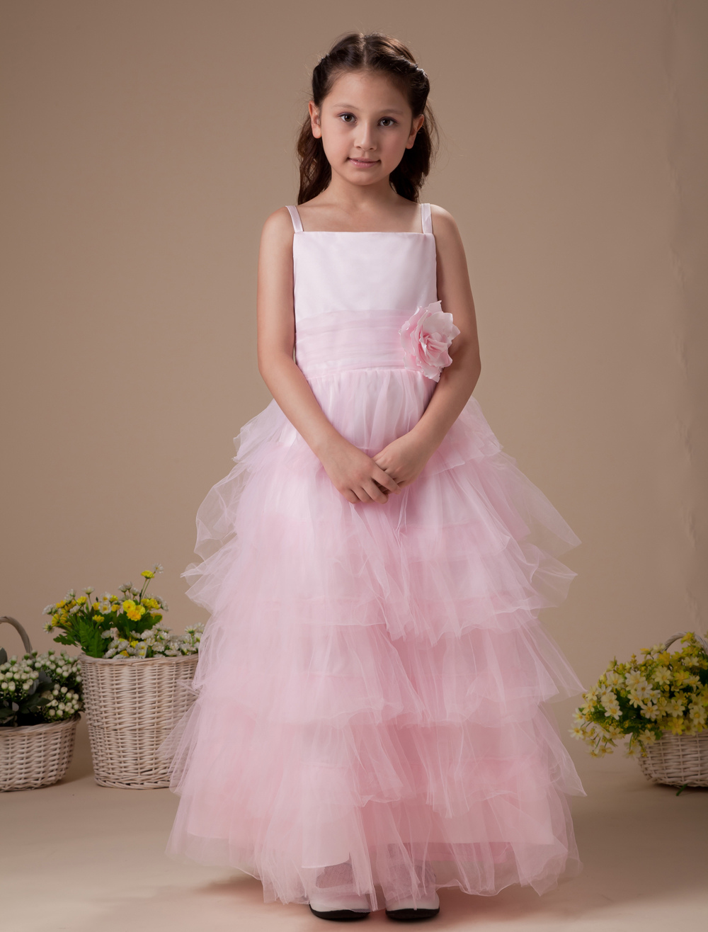 Net Flower Girl Dresses 1