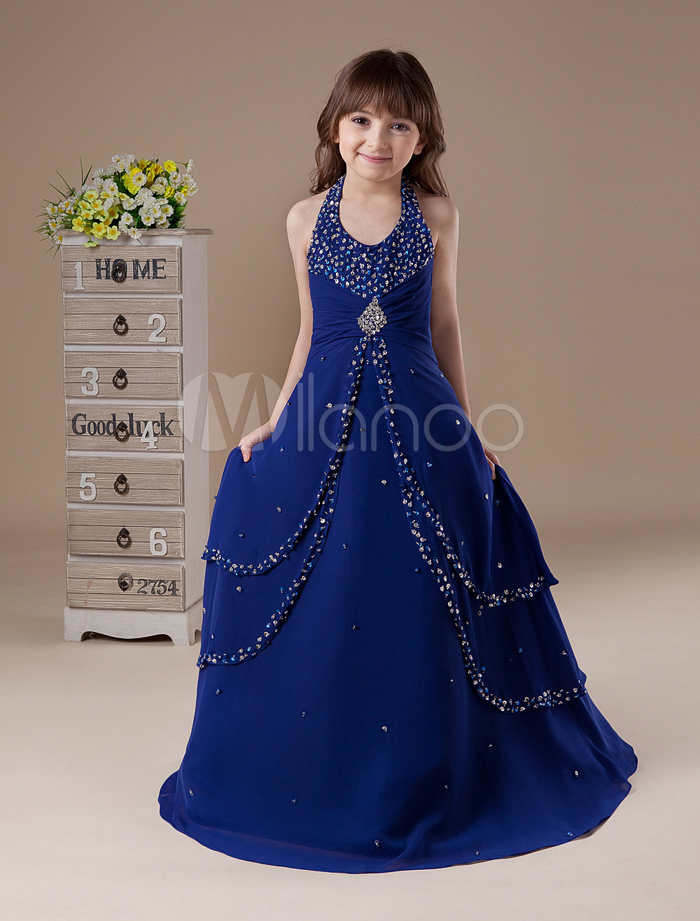 Cobalt Pageant Dresses