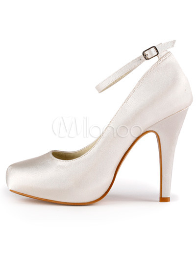 bridal shoes with ankle strap