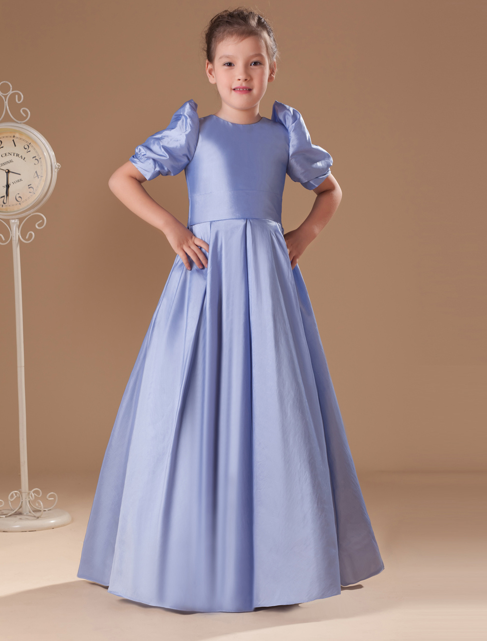Платье из тафты для девочки 10 лет