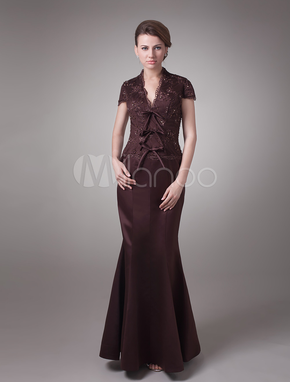 chocolate mother of the bride dresses