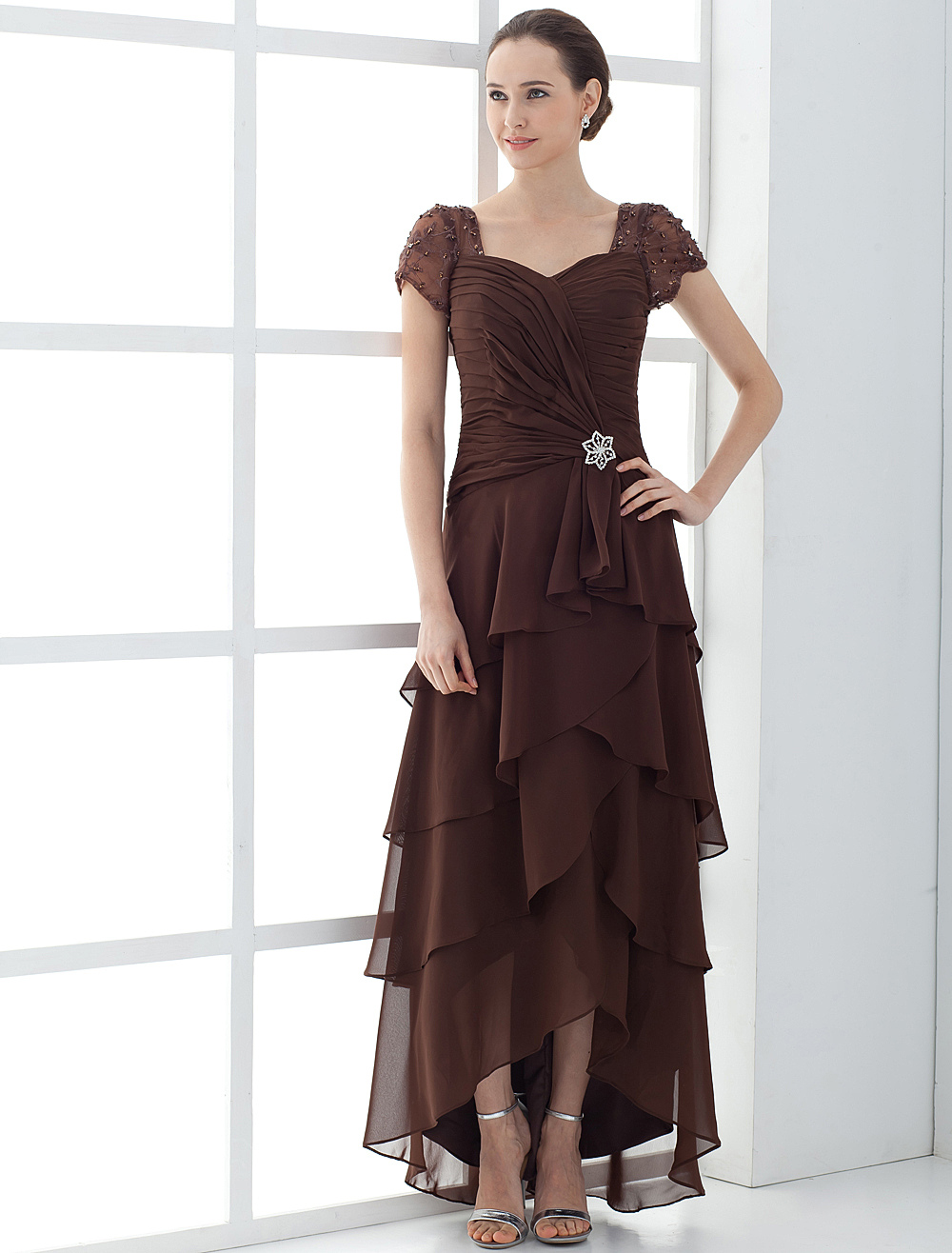 high low mother of the bride