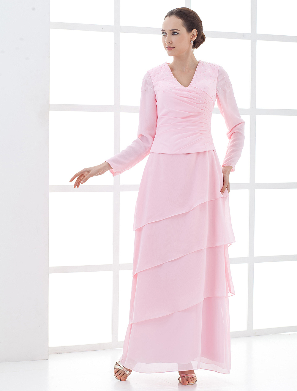 Long Sleeve Mother of Groom Dresses