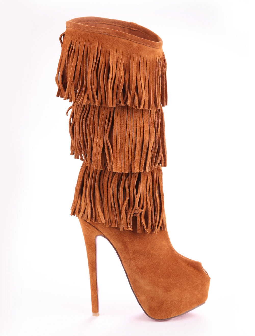 camel high heel shoes