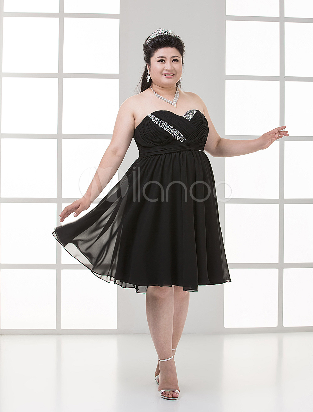 empire waist prom dresses plus size