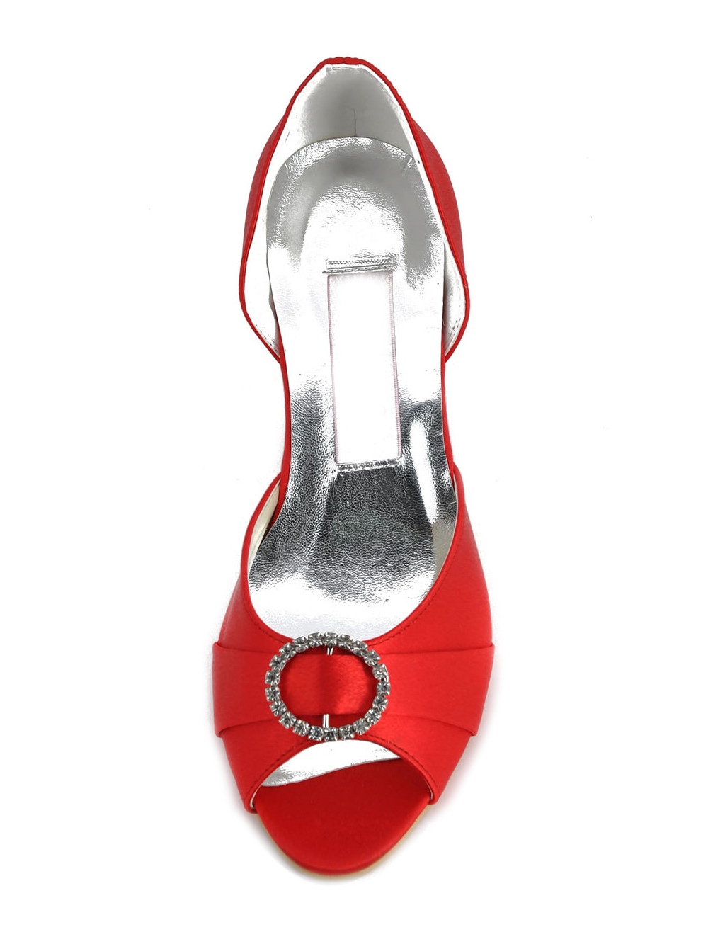 satin sandals flat