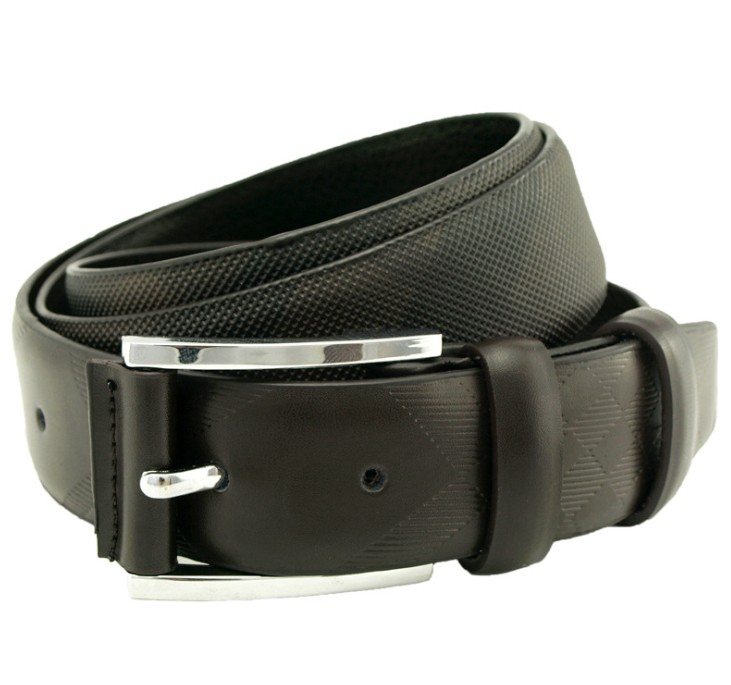 Stripe Pattern Leather Belt - Milanoo.com