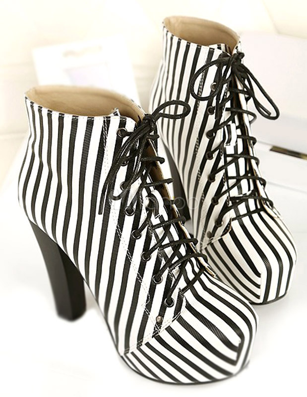 zebra print booties shoes