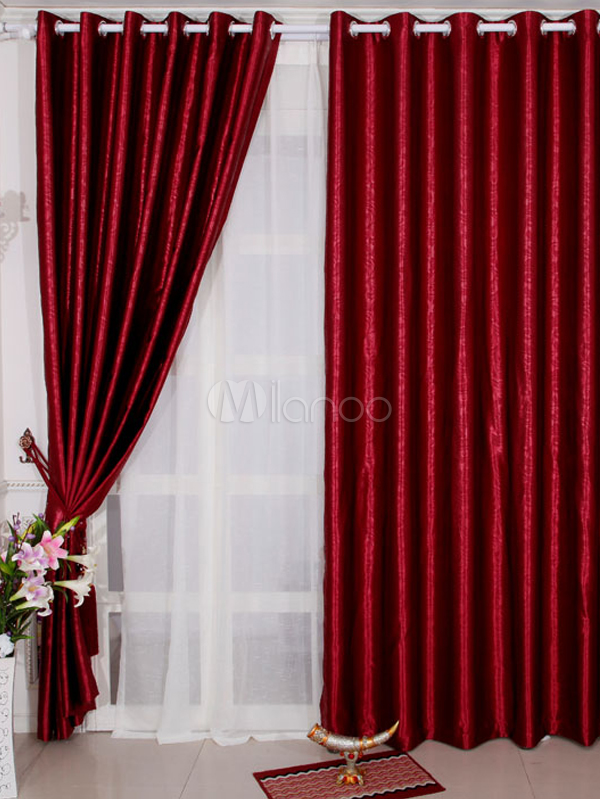 Modern Multi Color Glitter Polyester Curtains Sheer Set
