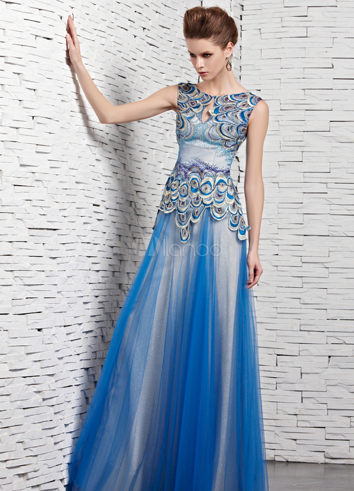 sky blue gown online