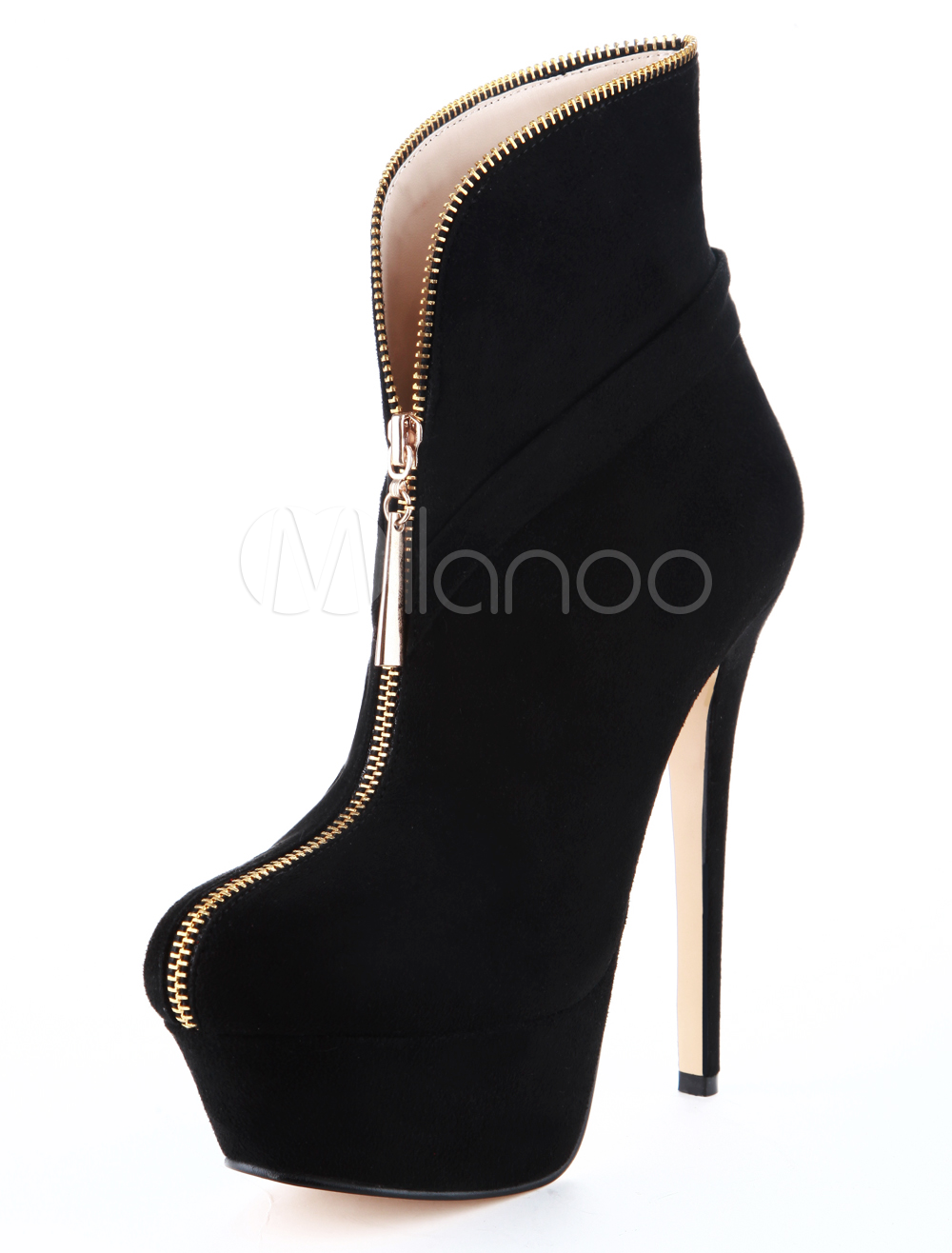 bootie stiletto heels