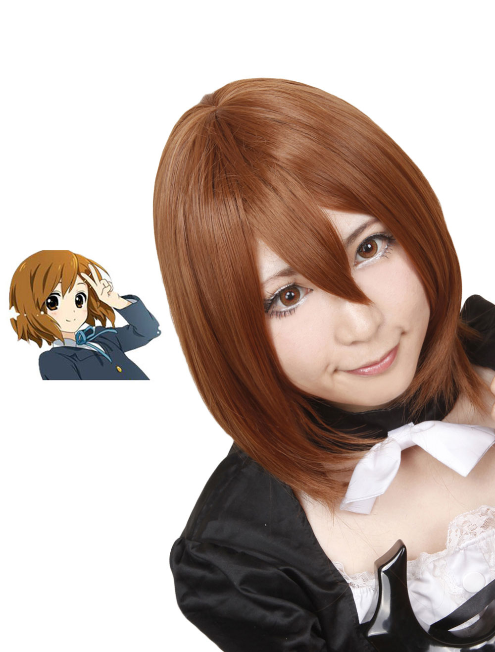 Portrait of yui hirasawa cosplay from k-on!