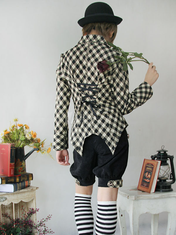 black lolita blouse