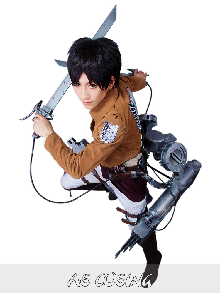 Eren Traje de Cosplay da Temporada Final 4, Ataque aos Titãs