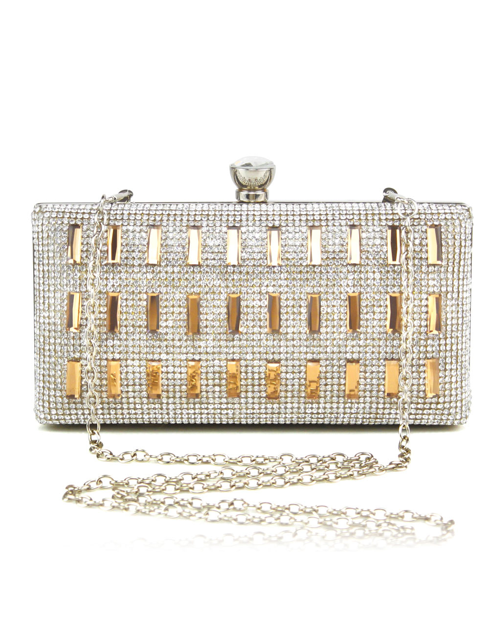 Glamour Glitter Rhinestone Evening Bag for Woman
