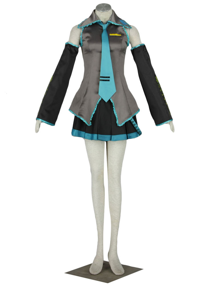 Hatsune Miku Costume Adult Vocaloid Anime Fancy Dress 