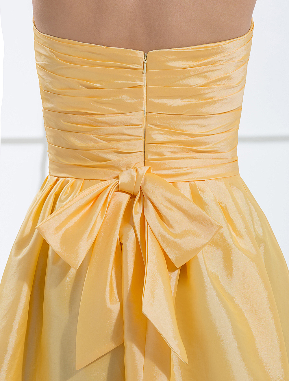 likely taffeta miller strapless gown