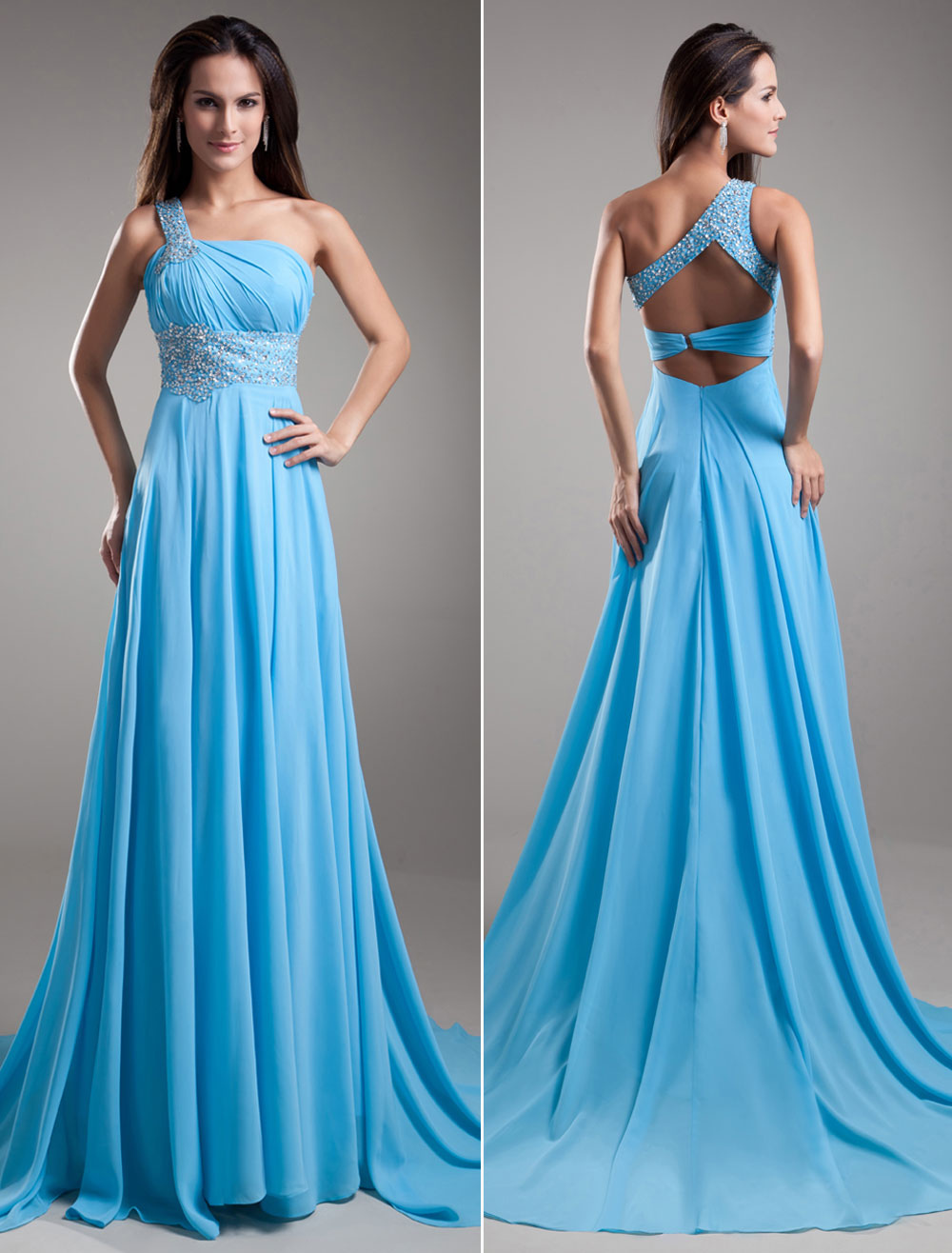 prom dress back design