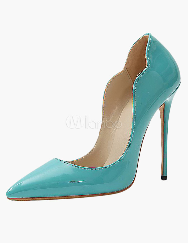 Patent PU Charming Pointy Toe Shoes - Milanoo.com