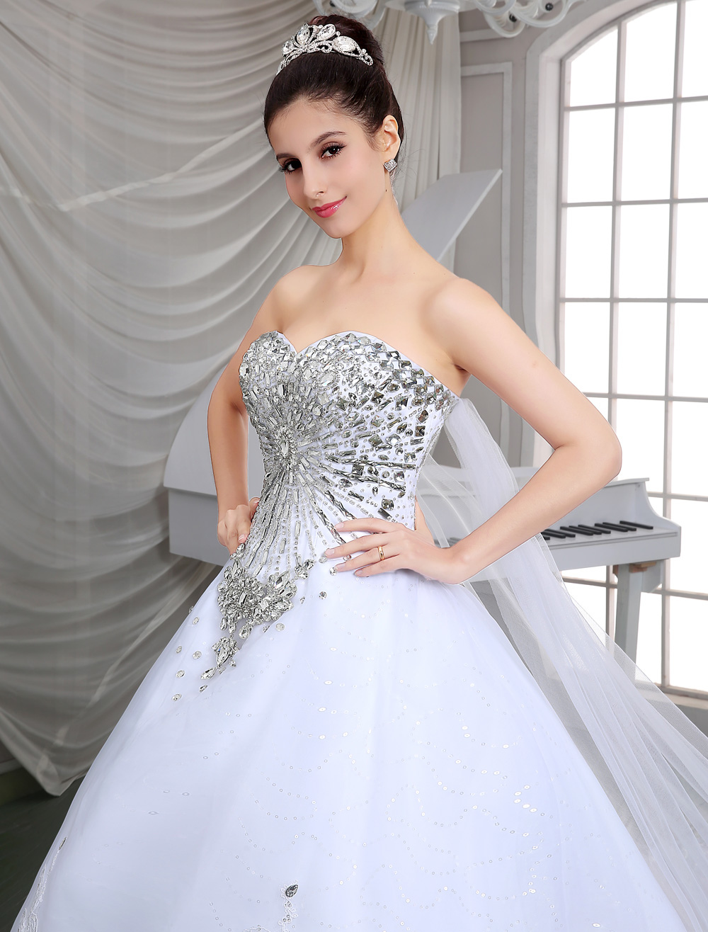 Amazing Wedding Dress With Rhinestones  The ultimate guide 