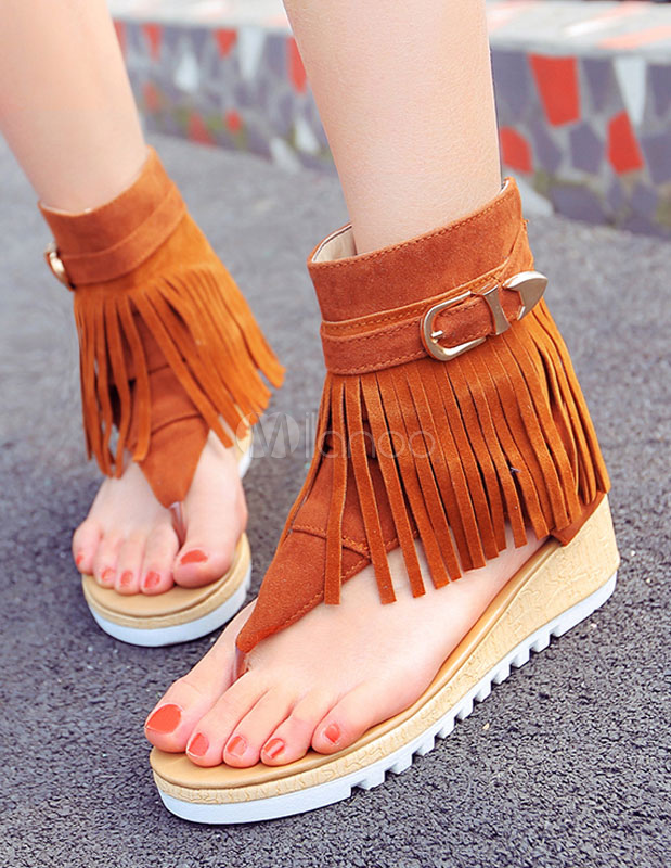Sandalias Cuña Boho Chic | Shop www.jardimartimoniz.pt