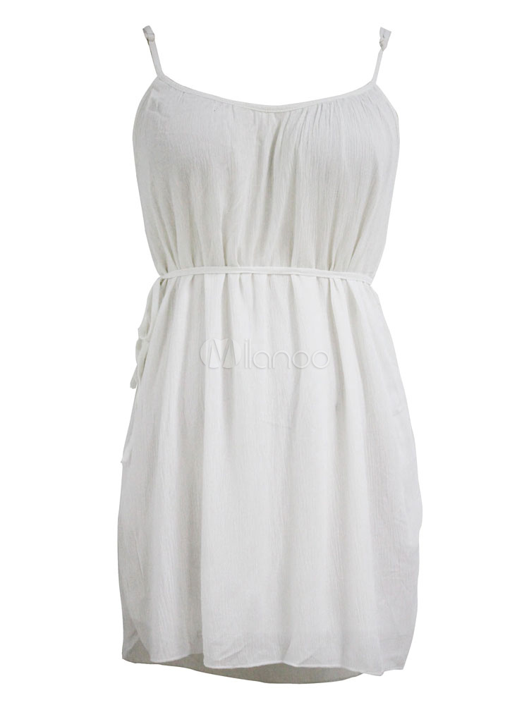 Slip Dress Pleated Women's Summer Dress - Milanoo.com