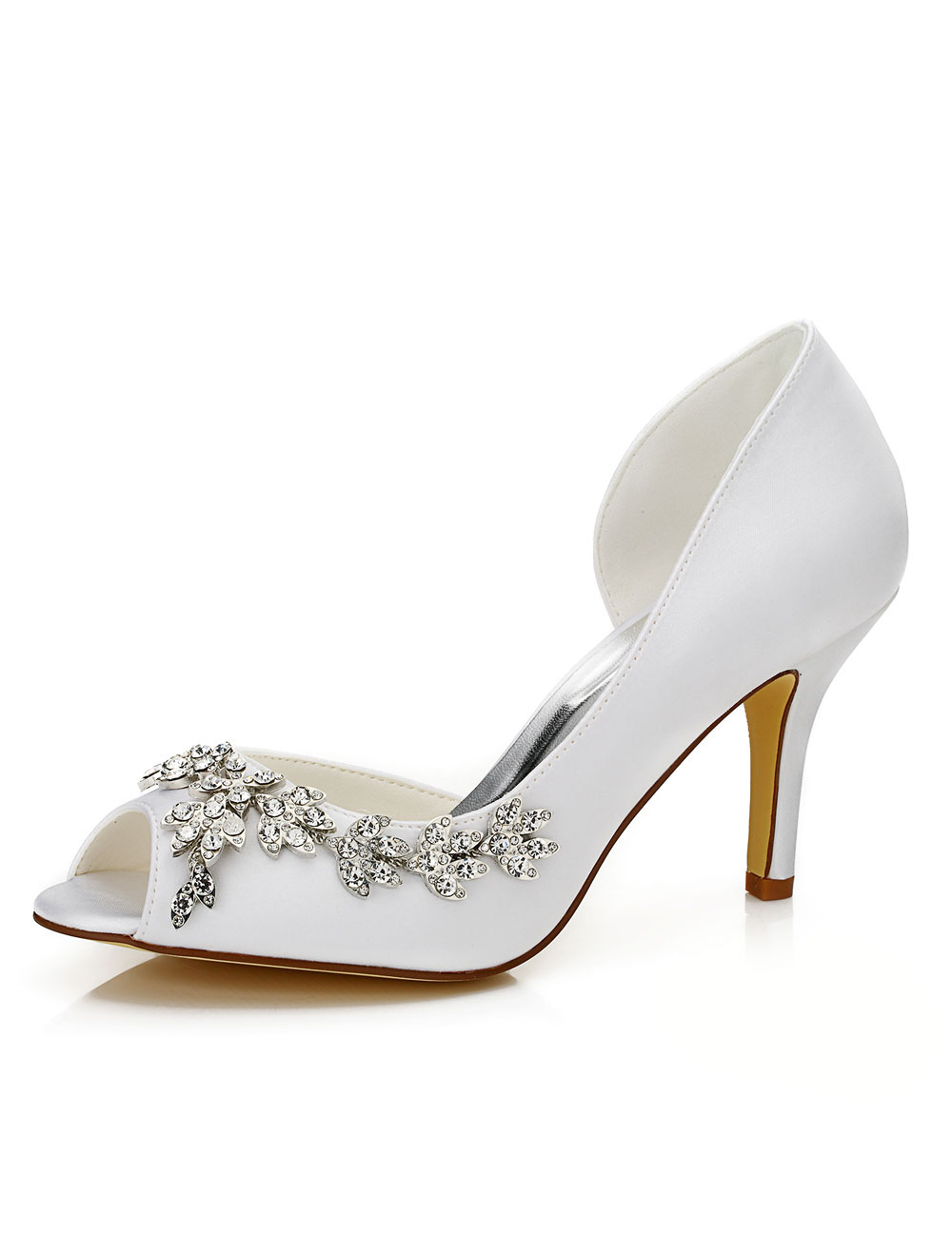 jeweled bridal shoes