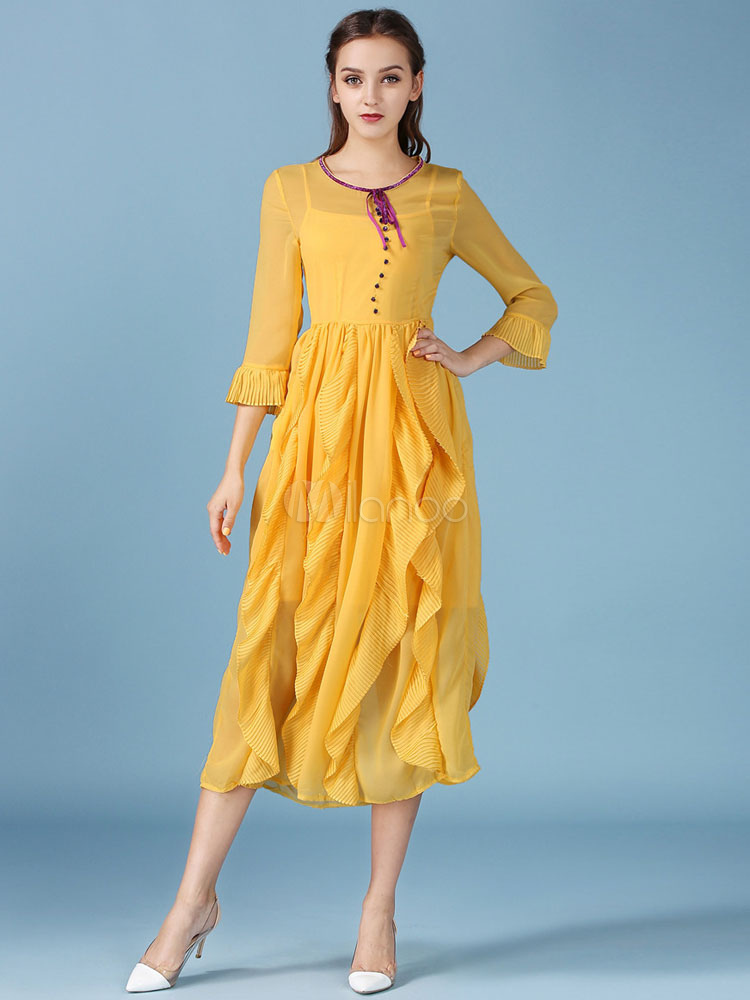 modern chiffon dresses