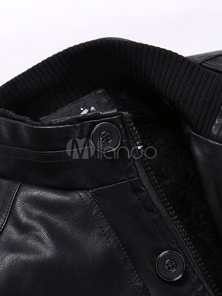 jaqueta couro forrada masculina