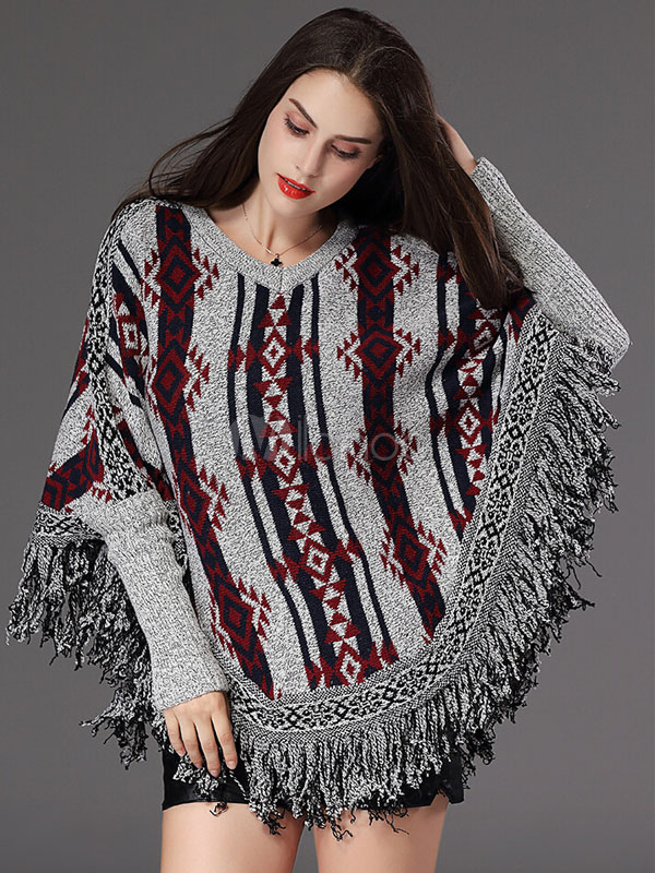 dolman sleeve poncho sweater